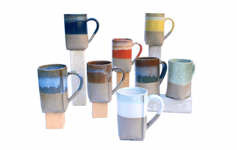 mug incontro gres grigio