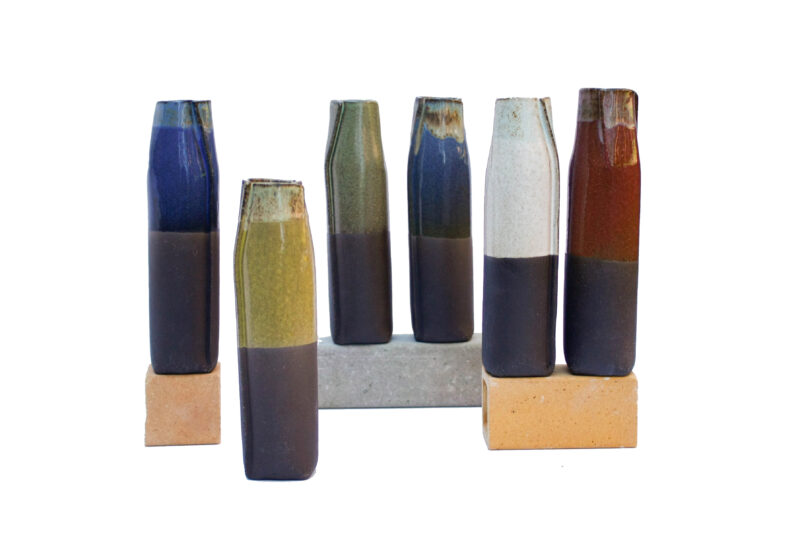 Vaso monofiore abbraccio - immagine 7